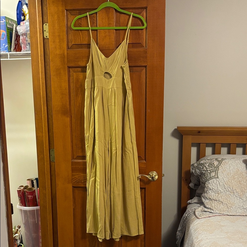 Yellow Jumpsuit SIZE LARGE